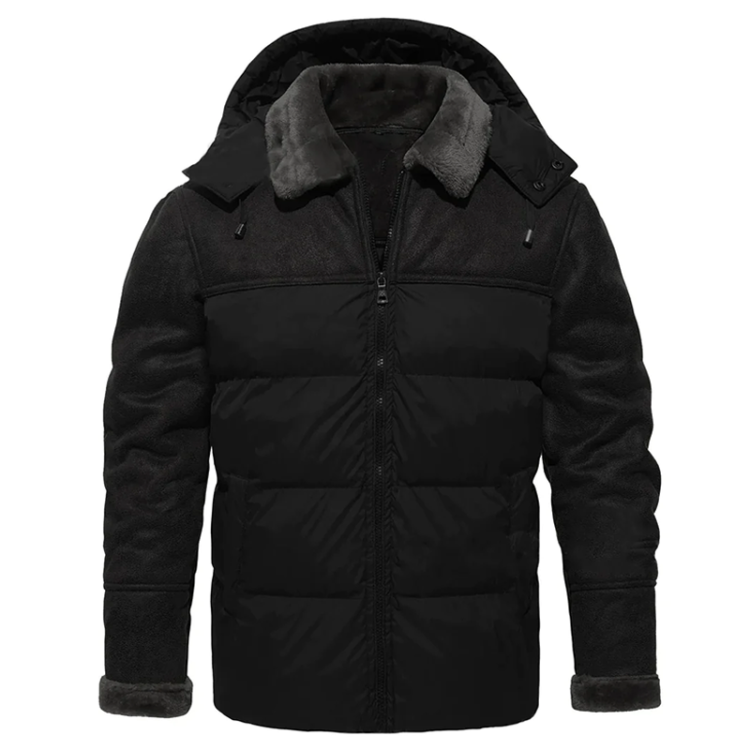 Georg Winterjacke Mit Sherpa Besatz 2